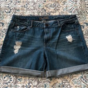Jean shorts